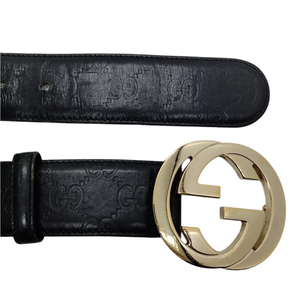 Authentic Gucci GG Interlocking Belt - Picture 3 of 8